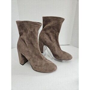 BCBGeneration LILIANNA Women's Sock Ankle Boot Size 8 Leather Sole